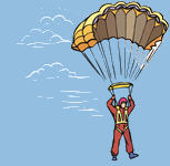 skydiving