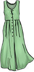 sleeveless dress