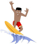 surfing