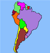 South America Map