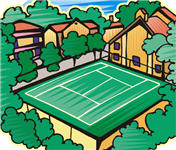 tennis court